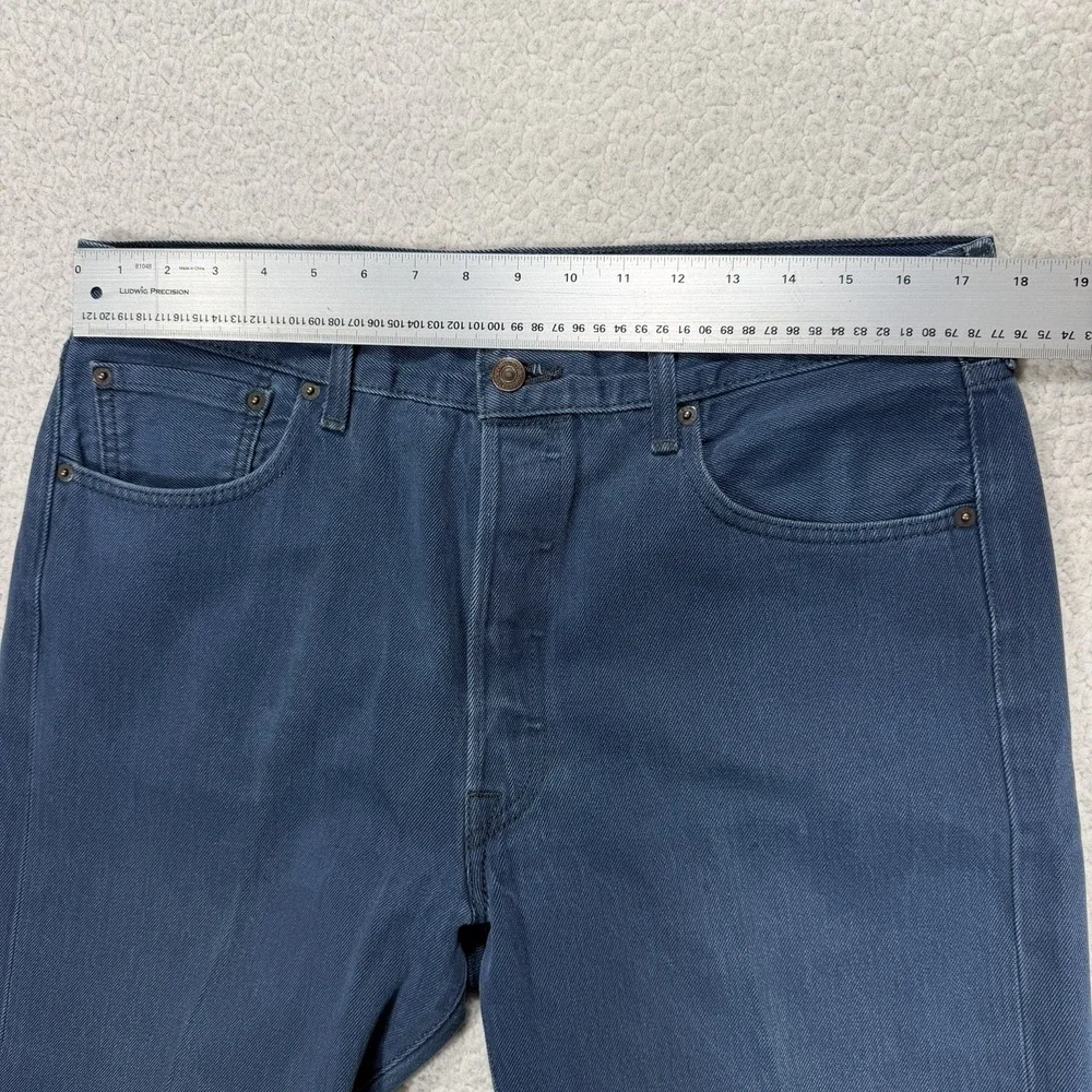Levi's 501 Straight Jeans Men's 36x32 (Actual 35x30) Streetwear Grunge Normcore